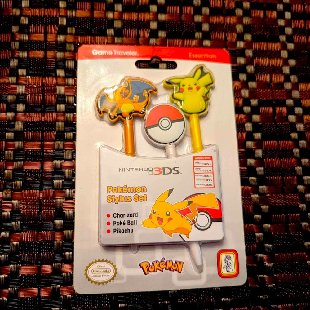 Nintendo 3DS Pokémon Stylus Set - Officially Licensed Brand New in Box